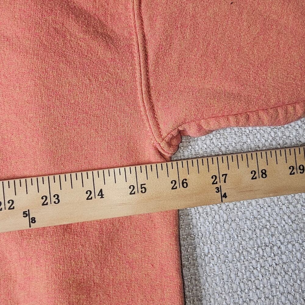 Arizona Zip Up Hoodie Sweatshirt Sweater Peach Embroidered Sunset Cactus 2X - Picture 6 of 10